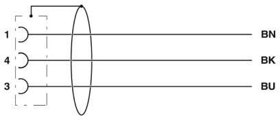 Sensor-/Aktor-Kabel SAC-3P- 2,0-#1406066