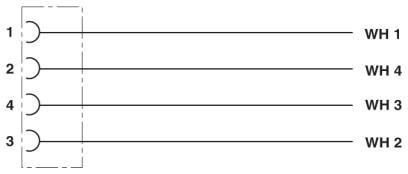 Sensor-/Aktor-Kabel SAC-4P- 2,0-#1407320