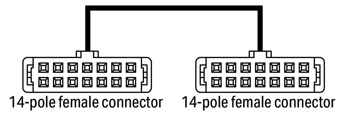 Anschlussleitung 14-polig 706-753/300-300