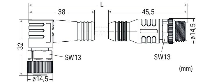 Sensor-/Aktorleitung 756-6403/030-003