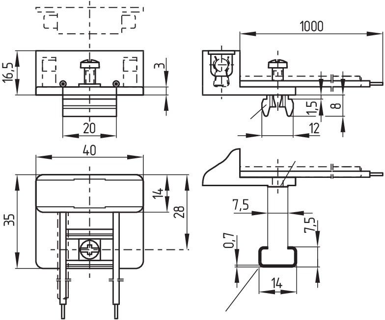 Magnetschalter BN 85-r