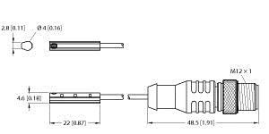 Magnetfeldsensor BIM-UNC-AP6X-0.3-RS4