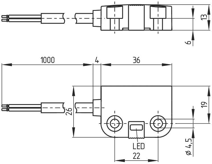 Sicherheits-Sensor BNS 260 STG-AS-L