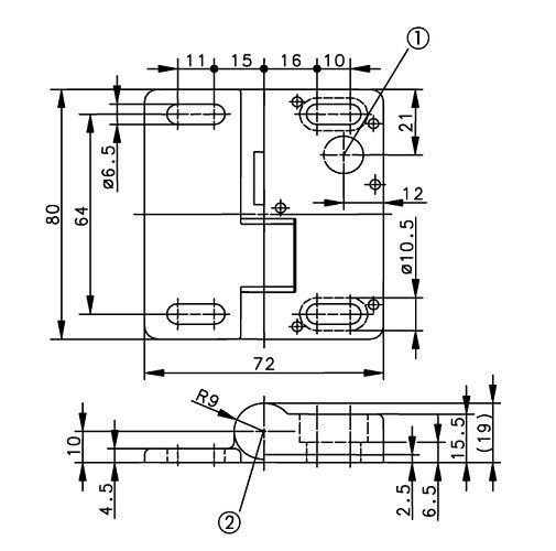 Sicherer Scharnierschalter SHS-A1ZSA#6019261015