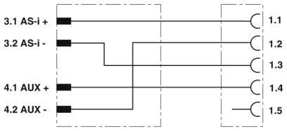 Verteiler SAC-ASI-J-Y-#1407578