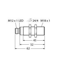 Ultraschallsensor RU50U-S18-AP8X-H1141