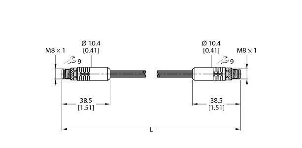 Verbindungsleitung PSGS4MPSGS4M44220.6M