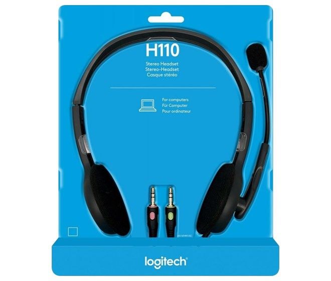 Headset Stereo LOGITECH H110