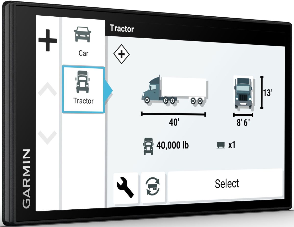 LKW-Navigationssystem Dezl LGV610