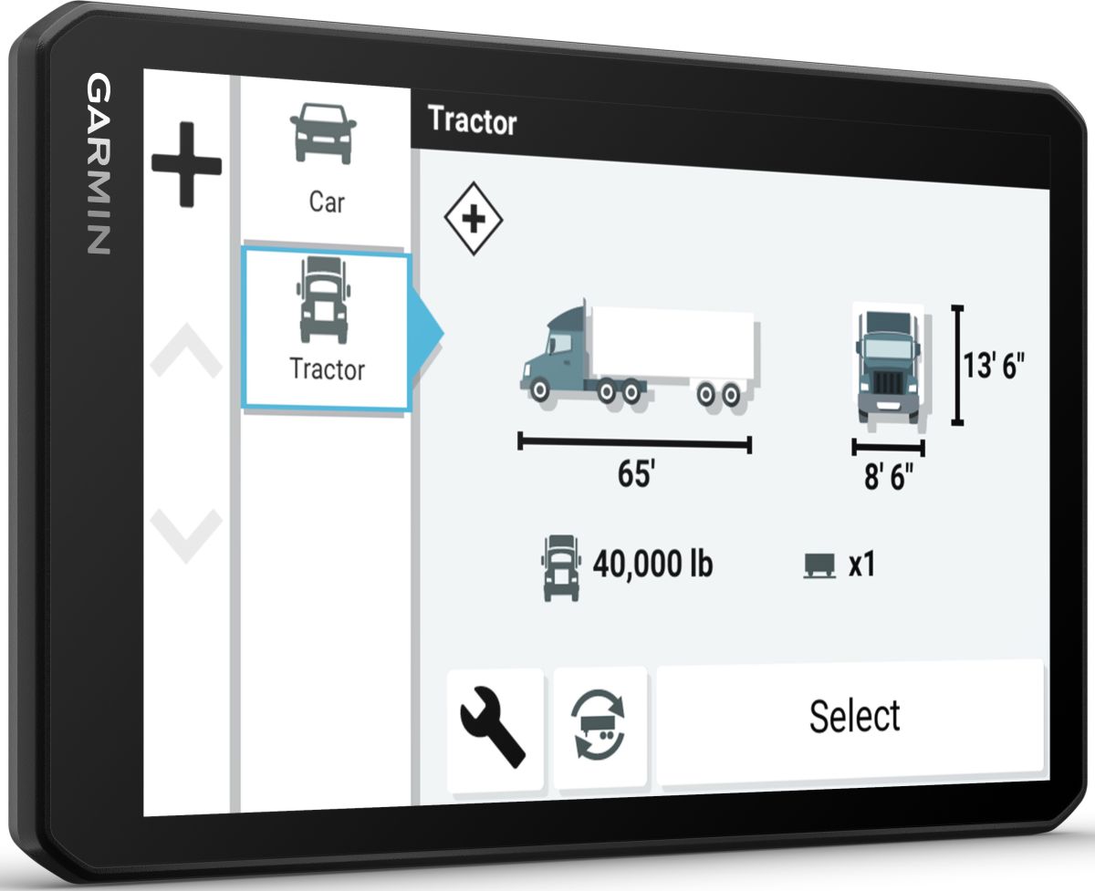 LKW-Navigationssystem Dezl LGV710