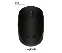 Maus Wireless LOGITECH B170 sw