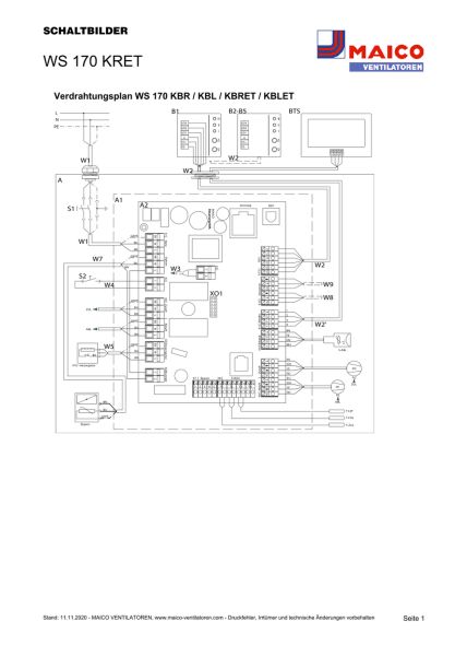 Raumluft-System WS 170 KRET