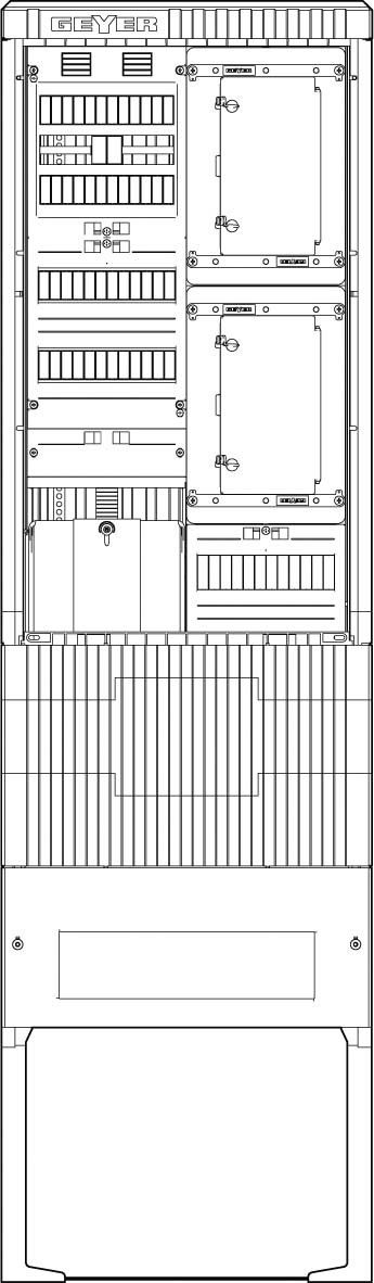 Zähleranschlusssäule SZ205ZA2504