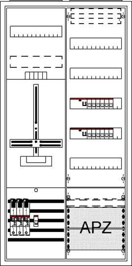 Komplettschrank DA27BB5V