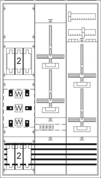 Mess-u.Wandlerschrank KS4206