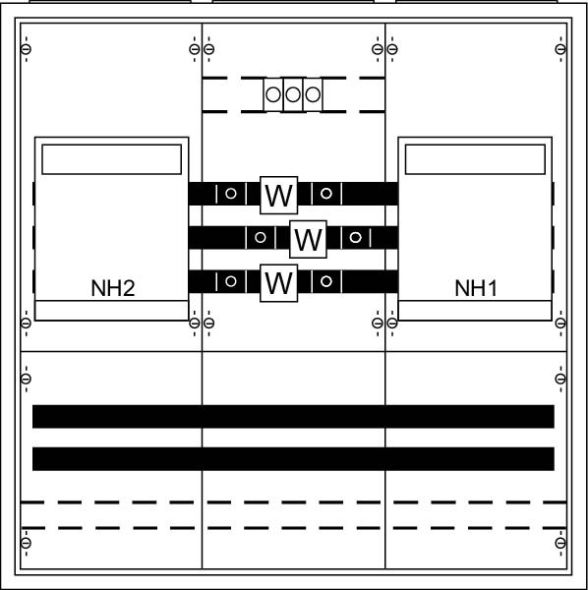 Wandlerschrank komplett KS4019