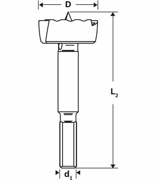 Forstnerbohrer 2608577012