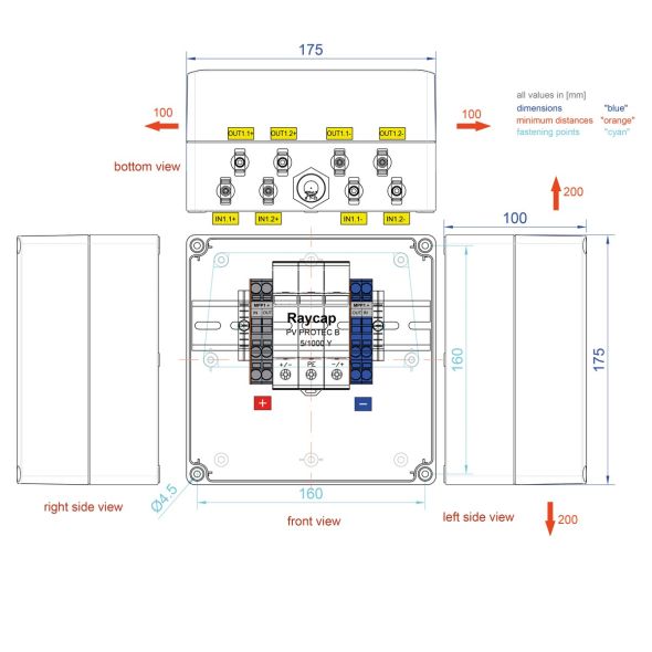 Generatoranschlusskasten GAKS10002RXBCPC11MC4