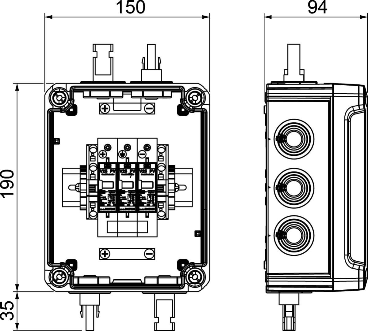 PV-Systemlösung PVG-C1000S100