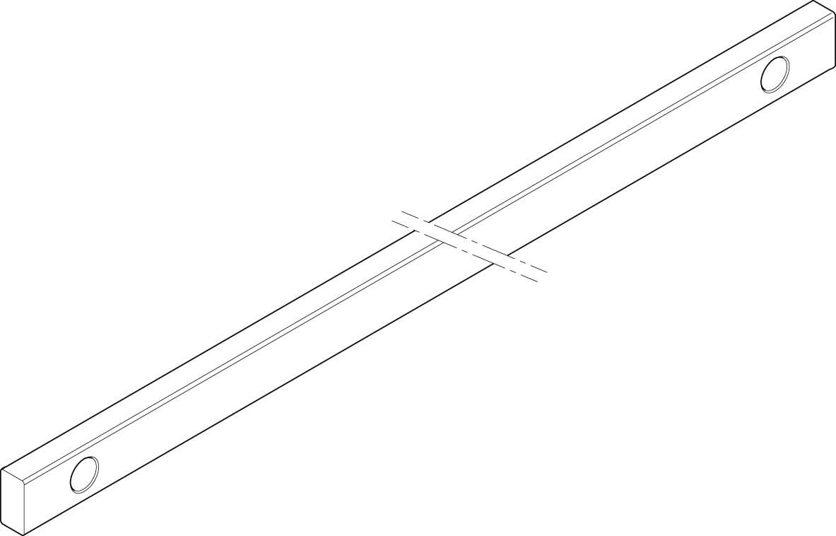 Cu-Schiene XCUW125B