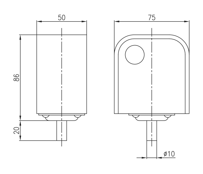 JPS Univers. Druckschalter JPS-1