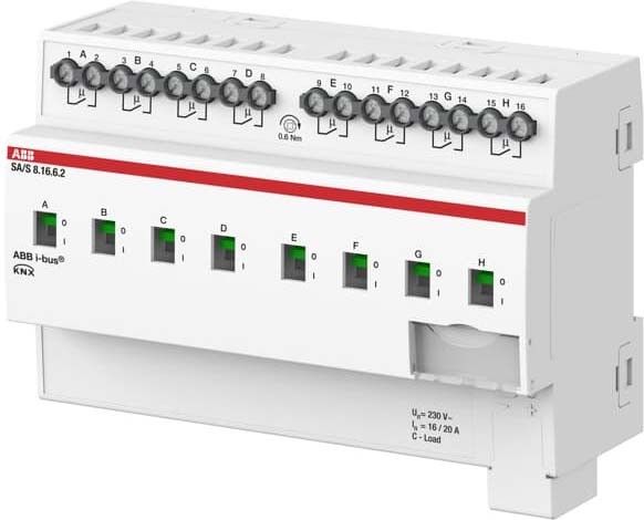 Schaltaktor 8-fach SA/S8.16.6.2