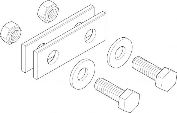 Schrank-Verbindersatz XSV1313