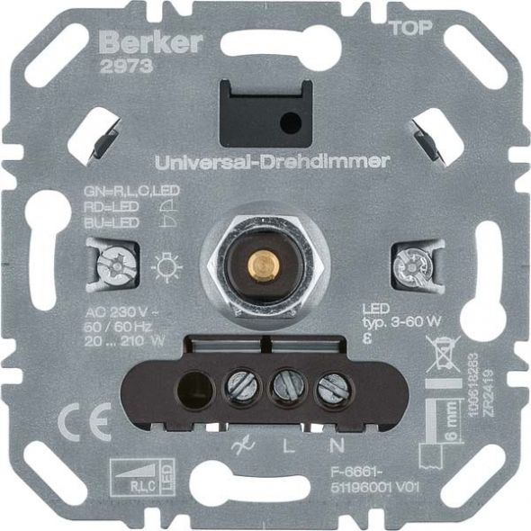 Drehdimmer 2973 R-L-C-LED