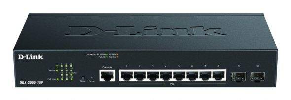 10-Port Gigabit Switch DGS-2000-10P