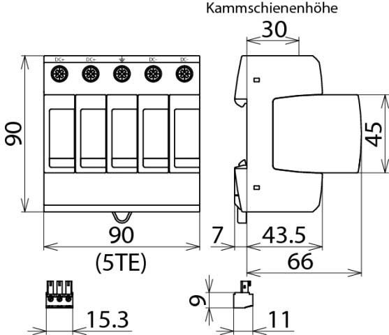 Überspannungsableiter 952519