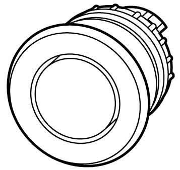 Pilzdrucktaste M22-DP-R-X