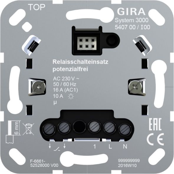 Relaisschalteinsatz 540700