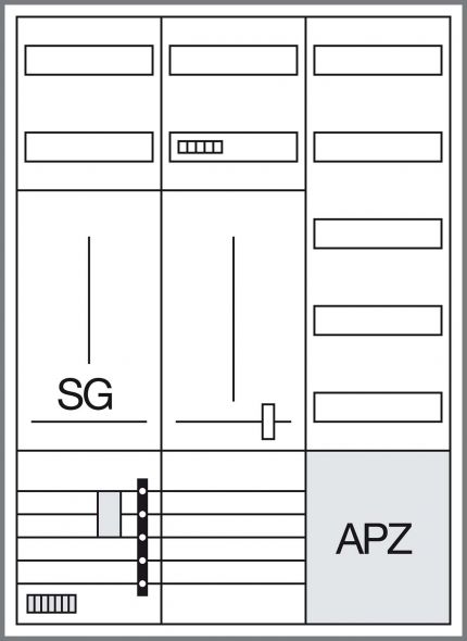 Komplettschrank ZB332U19LS