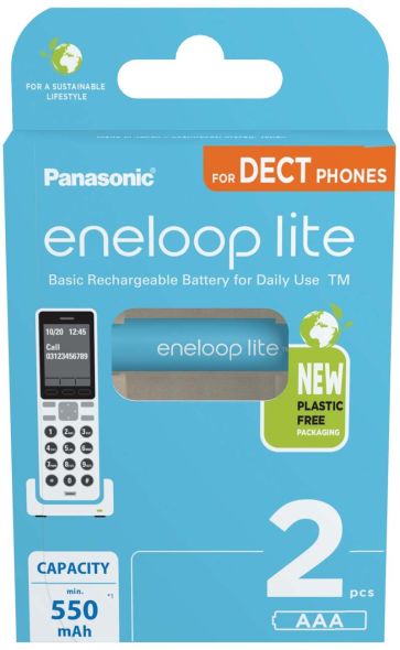 Akku MicroAAA eneloop lite BK-4LCCE/2DE