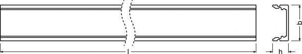 LED-Profilschiene LSAYPF04/U/17X7/12/2