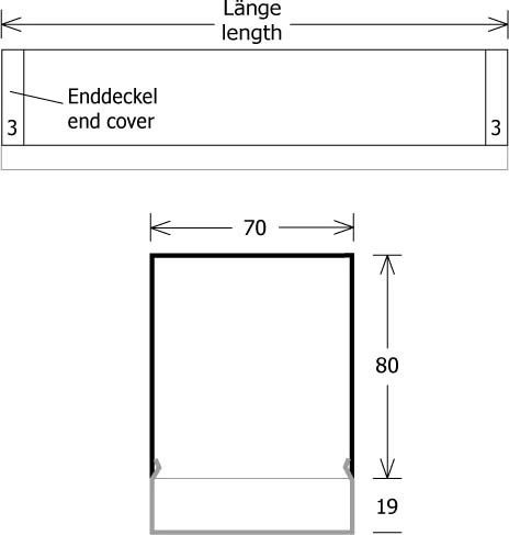 LED-Anbau-u.Pendelleuchte MLA070073008AOV sw