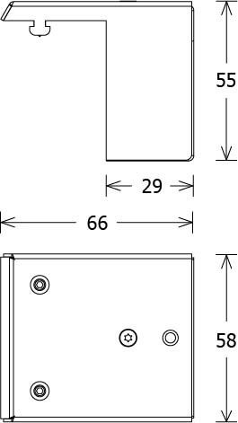 Wandhalter LK-Z 045.114 sw