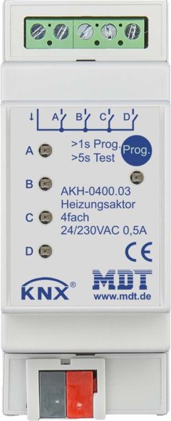 Heizungsaktor 4-fach 2TE AKH-0400.03