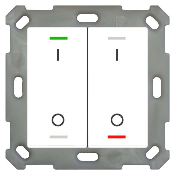 Taster Light 55 2-fach BE-TAL55T2.B1