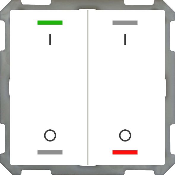 Taster Light 63 2-fach BE-TAL63T2.B1