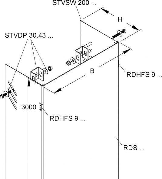 Steigetrassenverkleidung STVWA 500 F