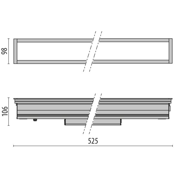 LED-Anbauleuchte linear 3107555