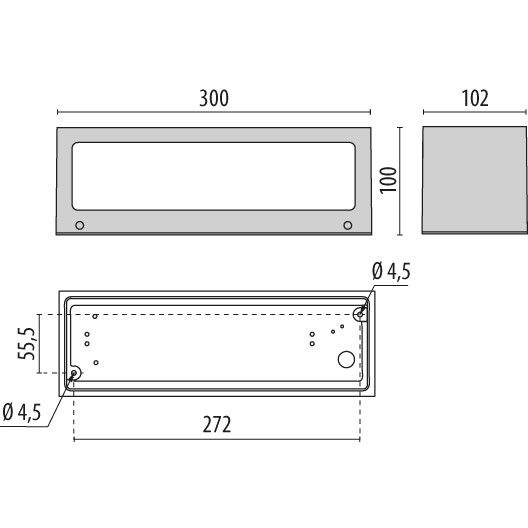 LED-Wandleuchte 30355290105