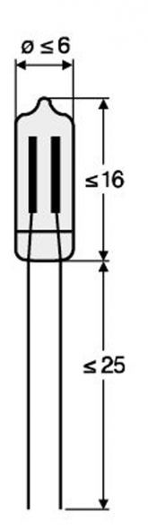 Miniaturglimmlampe 31020