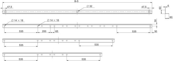 Transportschiene SF NSYSFTB24