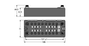 Compact Feldbus Station BLCDN-16M #6811030