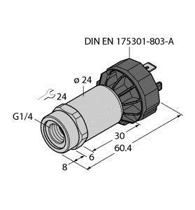 Drucktransmitter PT2.5R2001I2DA91/X