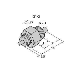 Eintauchsensor FCSG12A4NAEXD024 5M