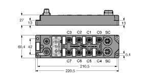 Feldbus-I/O-Modul FLDP-IOM88-0001