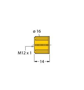 M12x1 Verschlusskappen VK-M12 #6999025